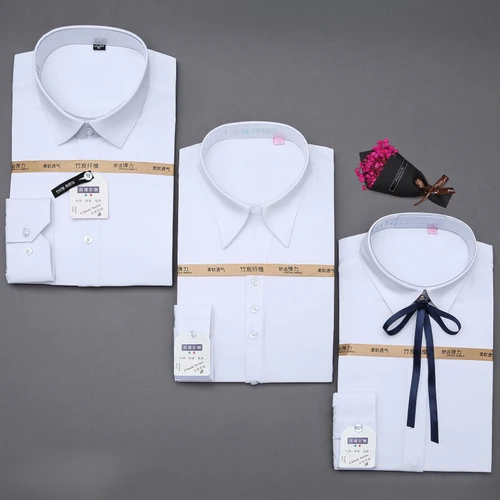 Imagen 2 del producto Camisas de hombre de manga larga, camisa de trabajo de negocios, suave y acogedor, sin hierro, antiarrugas, 8XL, 50% de fibra de bambú, 46% poliéster, 4% LICRA