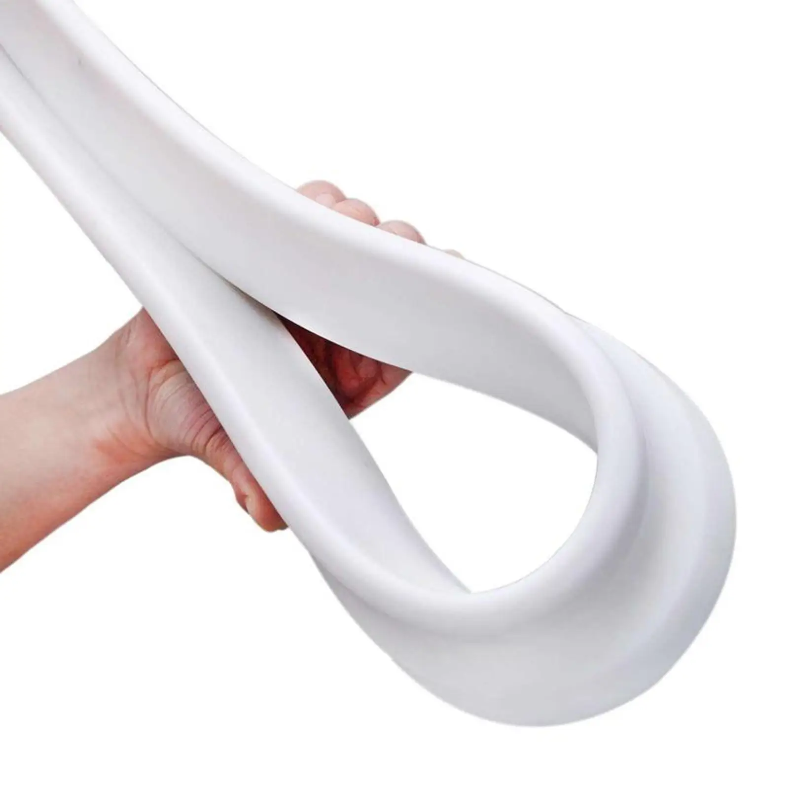 Shower Base Pan Threshold Soft Silicone Floor Transition Water Dam Seal Strip for Bathroom Use