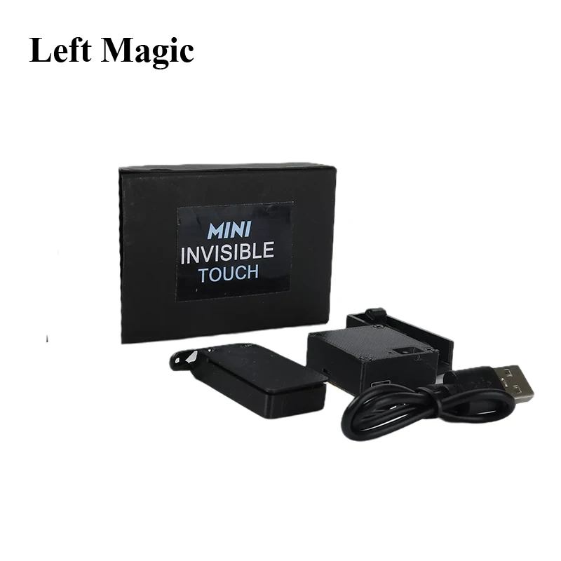 Mini Invisible Touch Rechargeable Magic Tricks PK Touch Remote Control Magia Close Up Street Illusions Gimmicks Mentalism Props