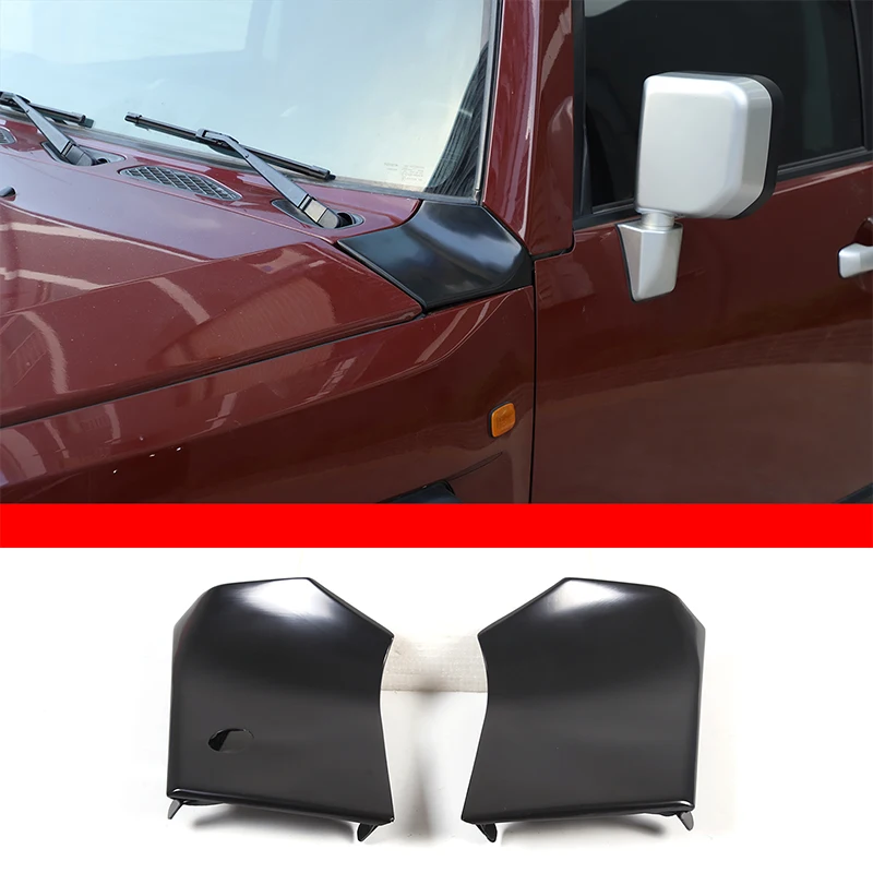 

Car Front Hood Side Panel Cowl Cover Replacement Antenna Base Decoration Cover Car Accessories For Toyota FJ Cruiser 2007-2021