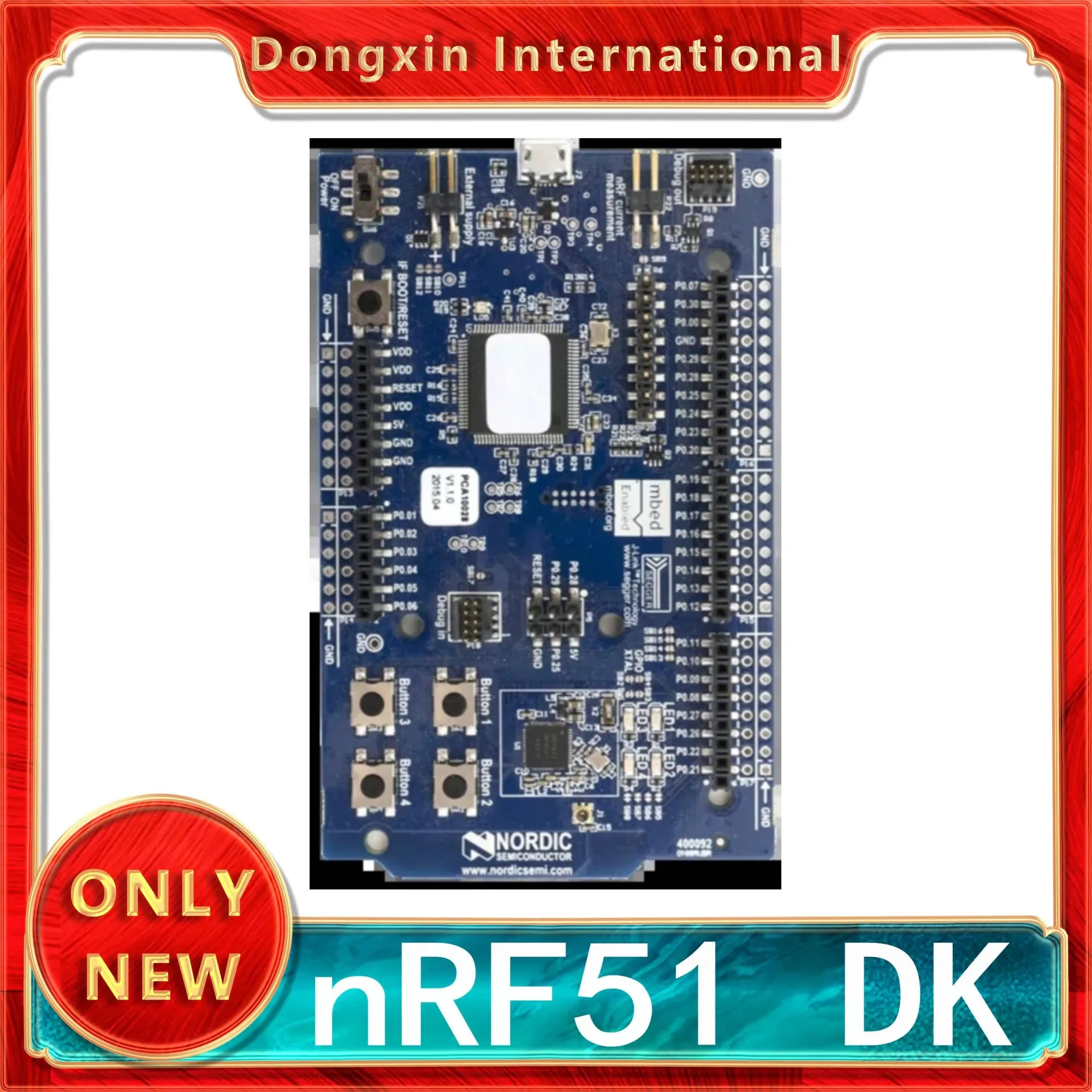 NRF51-DK NRF51822.422824802 soc Bluetooth Low Energy Development Board ANT 2.4 ghz