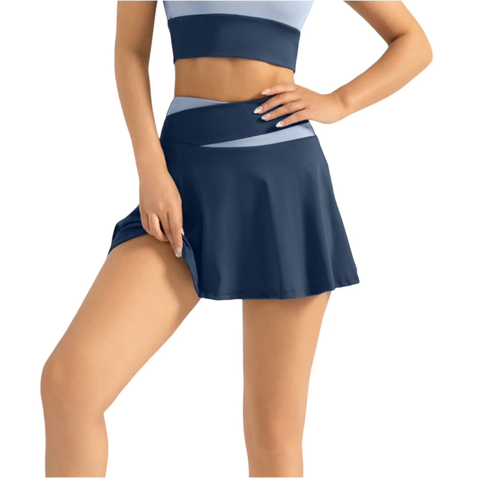 

Women'S Summer Clothes 2025 Women'S Tennis Skirt Lightweight Golf Skirt Fitness Pickleball Yoga Pleated Mini Sports Skirt