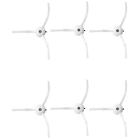 6Pcs Side Brush Replacement For Xiaomi Roborock S6 S6 Pure S5 S5 Max S4 E4 E20 E25 E35 C10 S50 S51 Robot Vacuum Parts