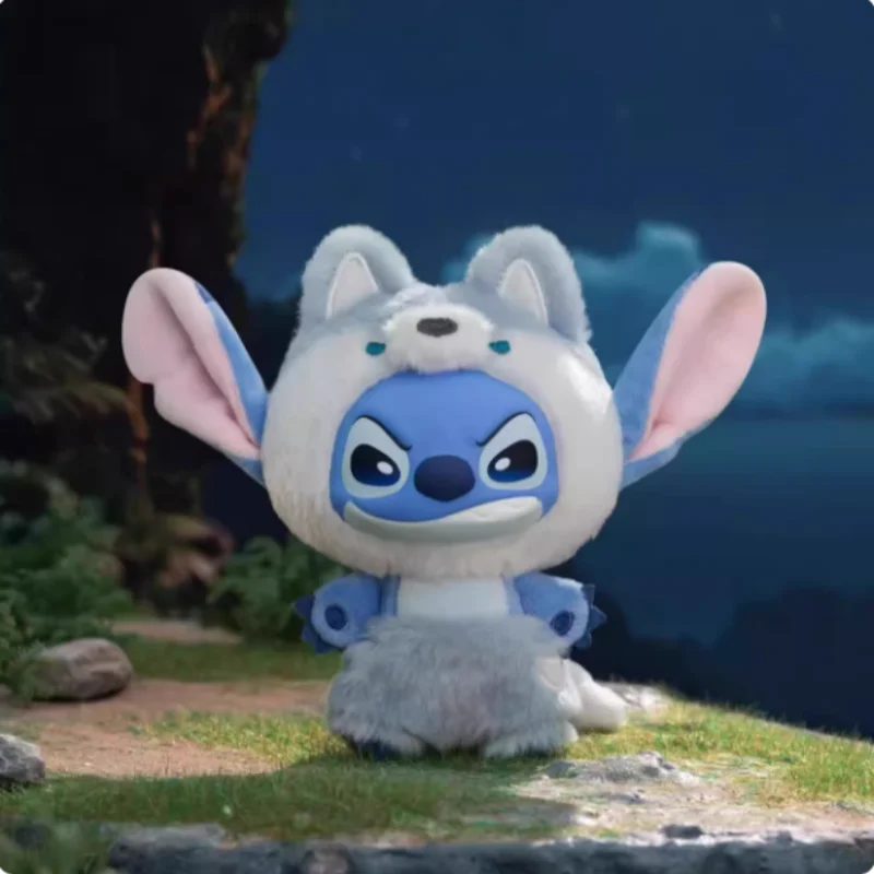 Koleksi Mainan Model Boneka Vinyl Lucu Seri Hewan Liar Stitch Baru, Kotak Misteri Trendi, Gantungan Tas, Dekoratif, Hadiah Ulang Tahun untuk Anak Perempuan