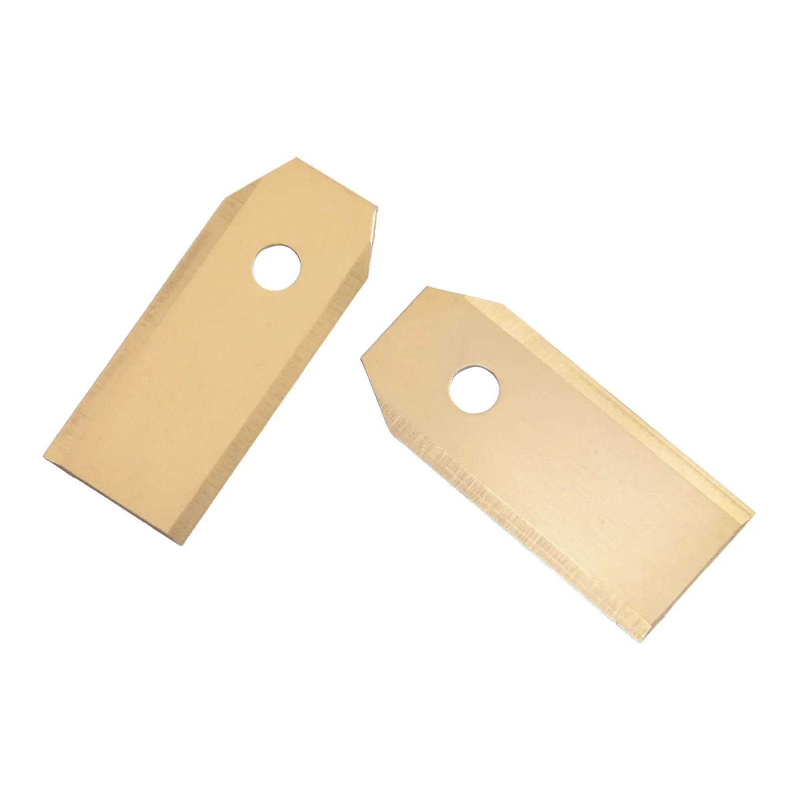 Long Lasting and Efficient 43mm Replacement Blade for Robotic Lawnmower Stainless Steel with Titanium Coating