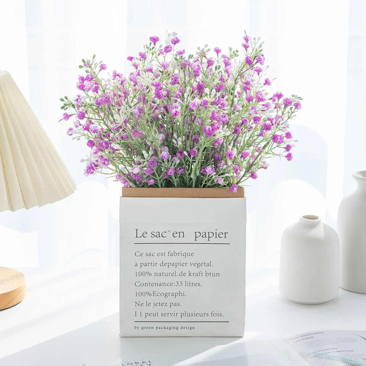 Künstliche Simulierte Schleierkraut-Blumen für Party, Feiertage, Hochzeit, Brautstrauß, Heim, Zimmer, Tisch, Vase, Ornamente, DIY Dekorative Geschenke