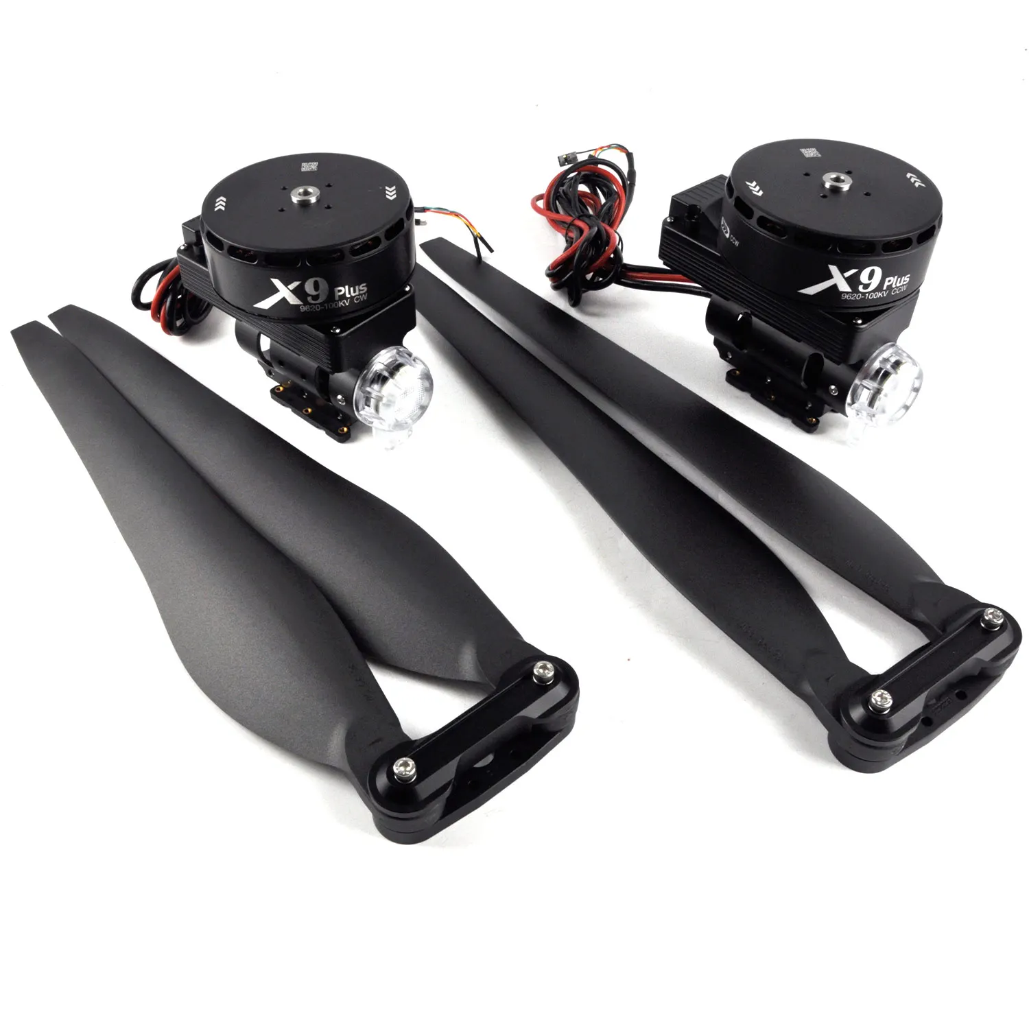 4PCS X9 Plus Brushless Motor Power System Kit 100KV 6-14S LiPo 9620 Motor 36inch 36190 Propeller for 40mm Agricultural Drone UAV
