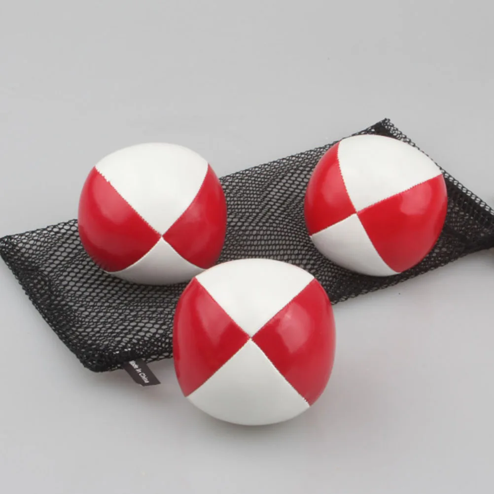 

3pcs Juggling Balls Kids Sports Toys Lightweight Outdoor Fun Games PU Material Suitable All Ages Party SuppliesBall