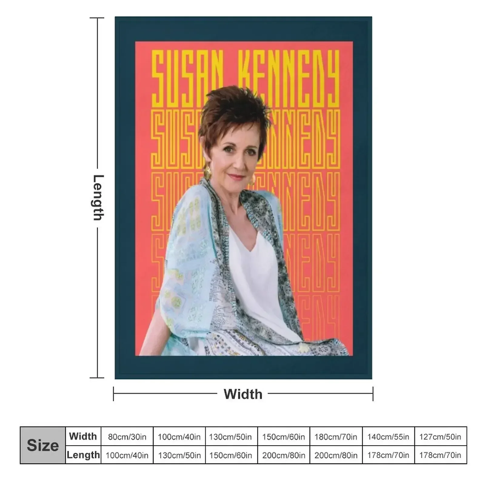 Neighbours Susan Kennedy Throw Blanket Beautifuls Travel Winter beds Soft Plaid for winter Hairy Blankets