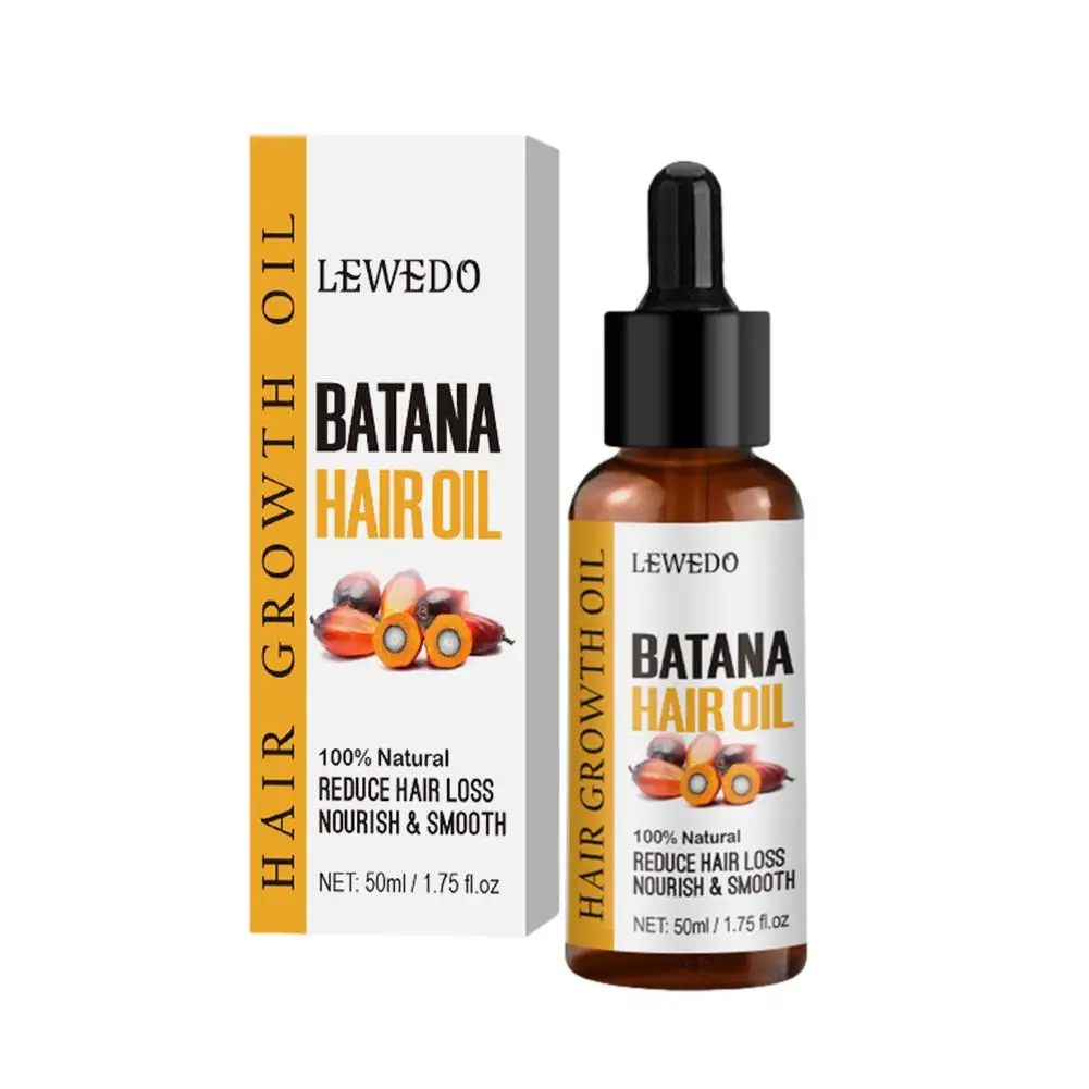 Batana Hair Care Oil Promotes Hair Fast Growth Anti Loss Beauty Hair Women Nourishing Care Treatment & Serum Health Hair Me U9A3