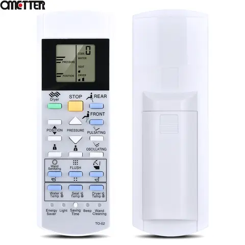 New Replacement For TOTO Washlet Bidet Toilet Seat Remote Control SW3054AT40SW3054 TCF4911E