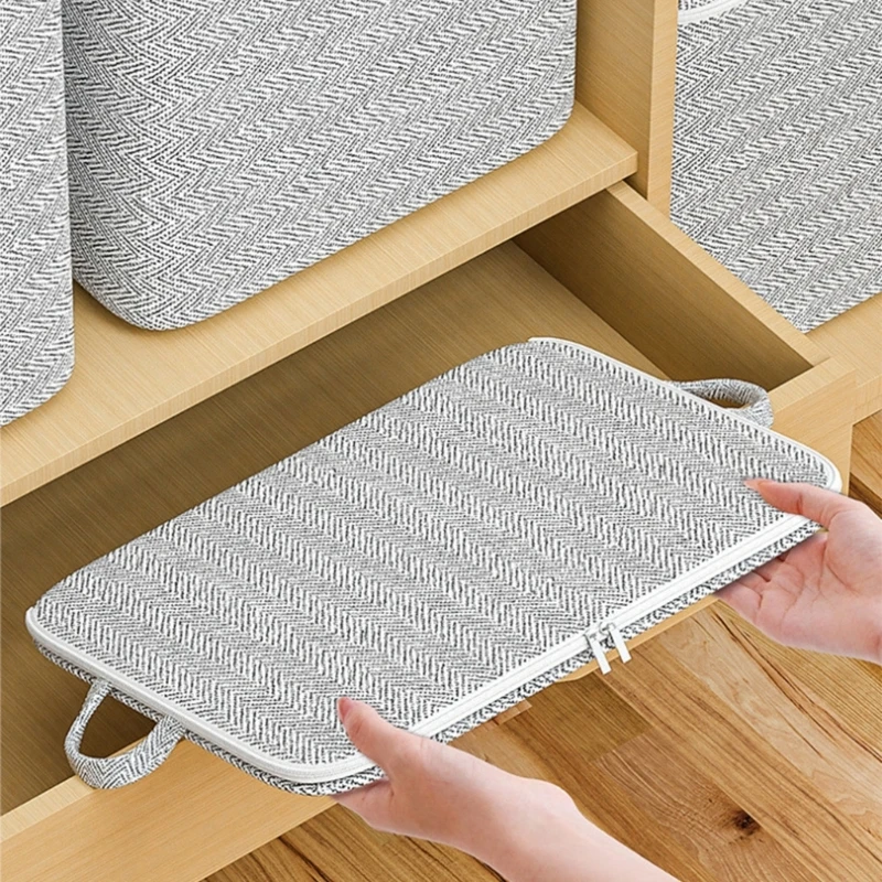 Blanket Storage Bag Non-Woven Fabric for Comforters Blankets Bedding