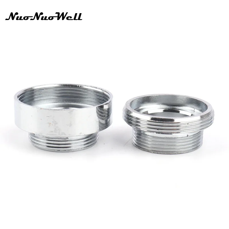 2PCS Edelstahl M22 zu M28 Gewinde Stecker Wasserhahn Gelenke Wasserhahn Adapter Wasserfilter Zubehör Garten Bewässerung Teile