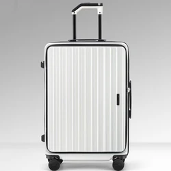 Valise à roulettes extensible pour hommes et femmes, valise d'embarquement, 24, grande capacité, 20 po, 26 po, neuf