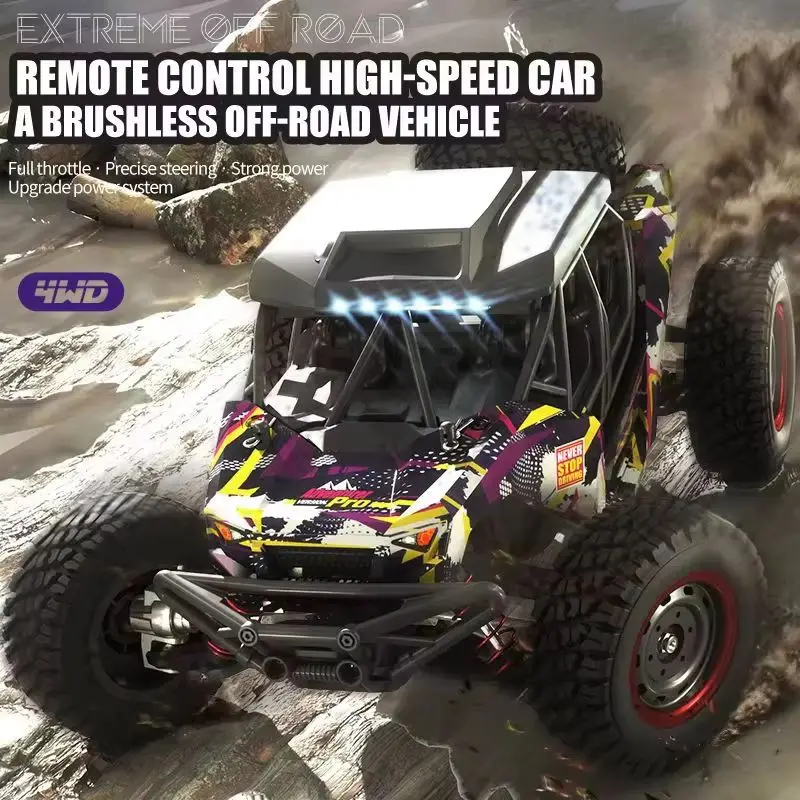 Suchiyu 16106PRO 1/16 RC Car Toy Full Scale 75km/H Brushless Off-Road Vehicle 2.4G 4WD High Speed Drift Remote Control Toys Gift