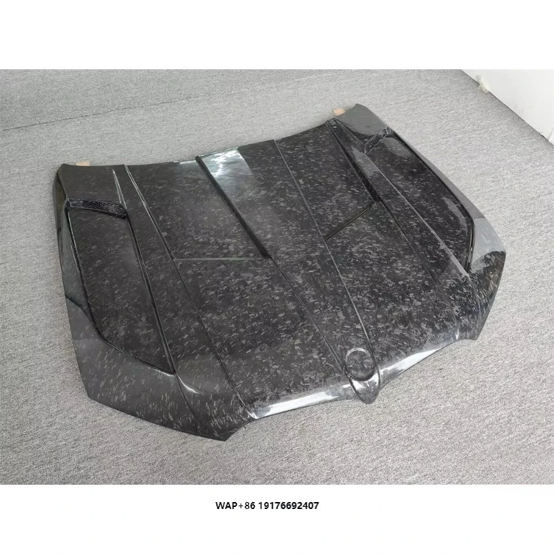 Lightweight Car Customization Kit for X6M F96 Upgraded LD Style Forged Carbon Fiber Engine Hood Body Kit