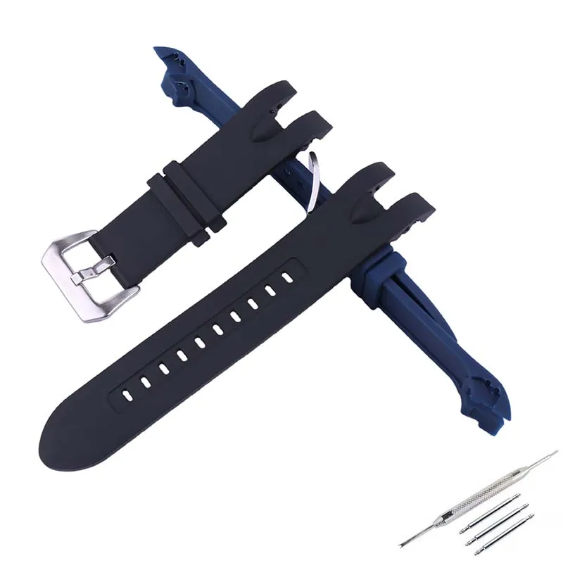 Cinturino per orologio da uomo in silicone 26mm compatibile per INVICTA 6981 cinturini per orologi in gomma impermeabili per sport all'aria aperta da donna