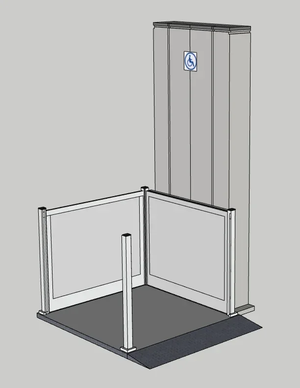 Outdoor Hydraulic Wheelchair Lift For Disabled People Wheelchair Lift Disabled Lifter For Home Using