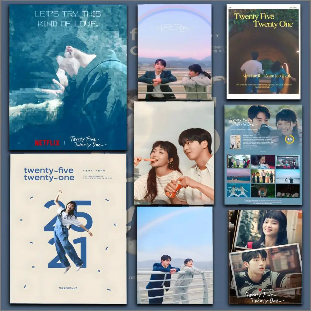 Korean TV Twenty Five Twenty One Poster HD Anime Hot Theme Singer/OST/Movie-Waterproof Self-Stick Home Decor
