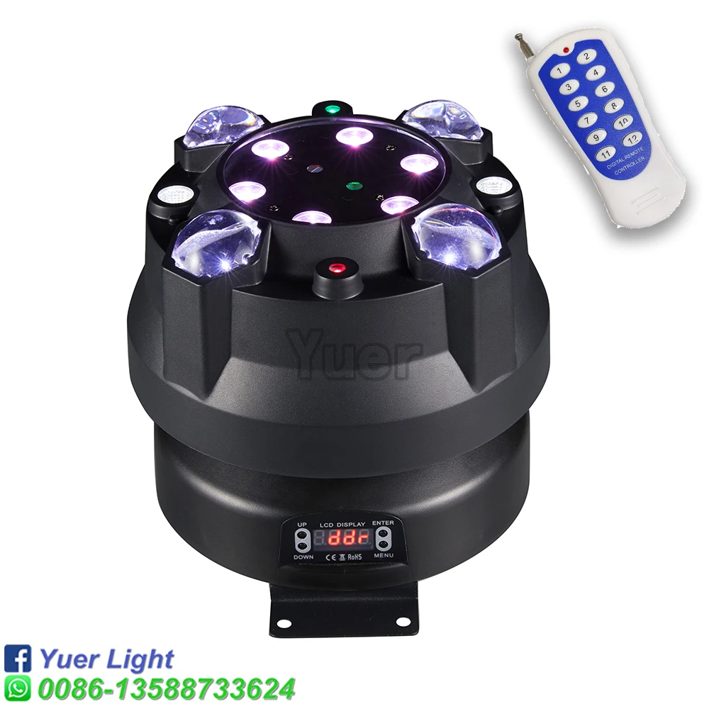 Rgbw Led 4in1 Effect Wash Beam Strobe Laser Remote Dmx Controle Geluid Muziek Oneindige Rotatie Partij Bruiloft Bewegende Podiumverlichting