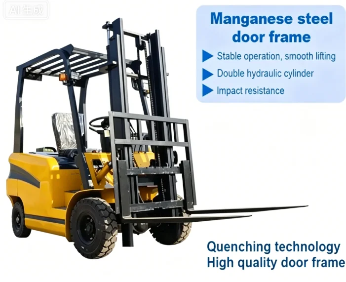 Customized Free Shipping Heli Forklifts diesel 2 2.5 3 3.5 5 7 Ton New Mini Stacker Forklift Electric