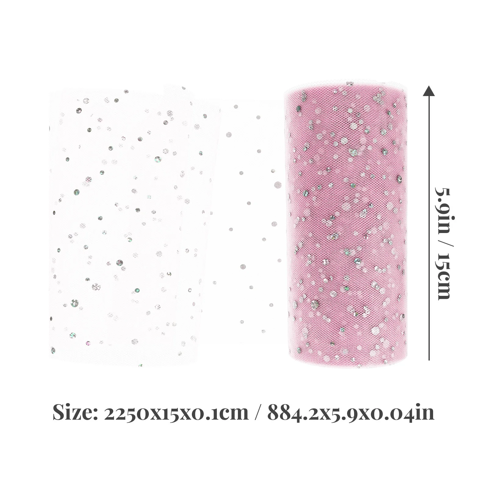 تول النسيج بكرة الشريط براعة رائعة سهلة قطع الانحناء الخياطة فستان DIY بها بنفسك زينة عطلة هدية التفاف