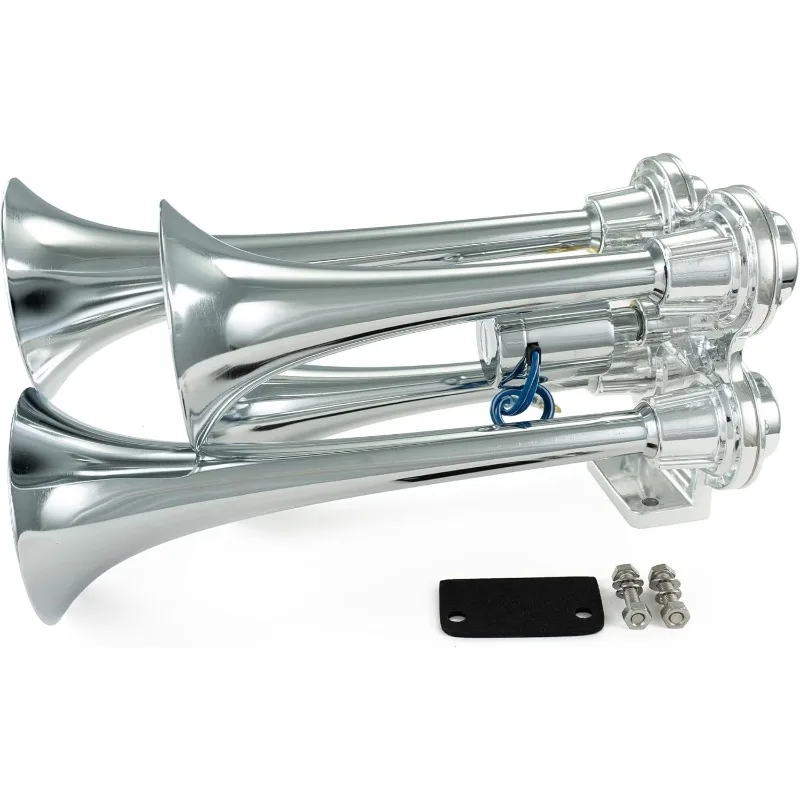 

HornBlasters Bullet Air Horn Only - 4 Chrome Trumpets