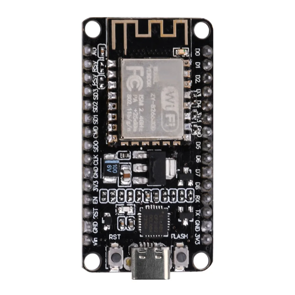 Placa de desenvolvimento sem fio NodeMcu, Módulo Lua WiFi, Internet das Coisas, Baseado ESP8266, ESP-12F, V3, CP2102