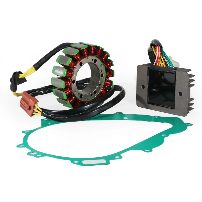 

Motorcycle Stator Coil & Gasket Generator Cover Set For Aprilia RSV1000 RSV1000R RSV1000 Tuono R RSV 2 1000 Tuono 1000