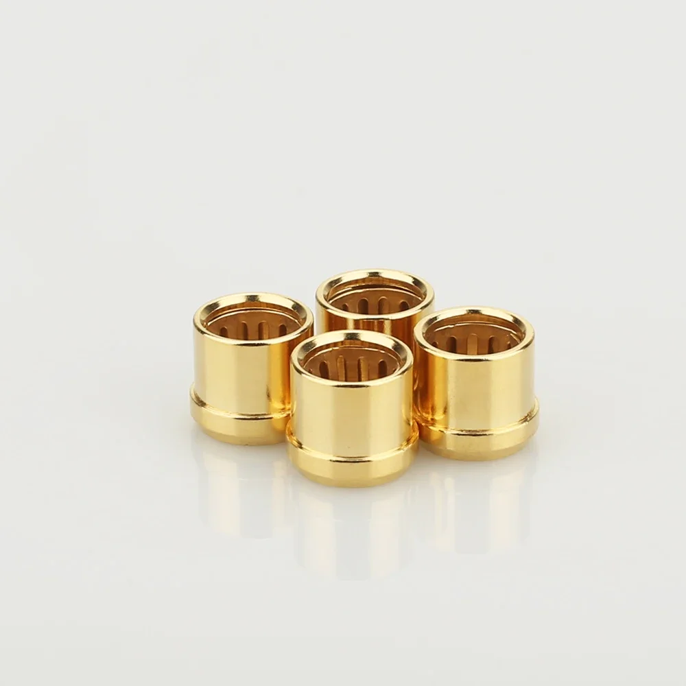 Rhodium Gold Plated RCA Cap Plug Short-Circuit Socket Phono Connector RCA Shielding jack socket protect cover caps