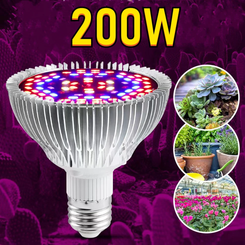 

85-265V LED Grow Bulb Full Spectrum Plant Light E27 Phyto Lamp E14 Fitolamp For Greenhouse Hydroponic Flowers SeedlingsPhytolamp