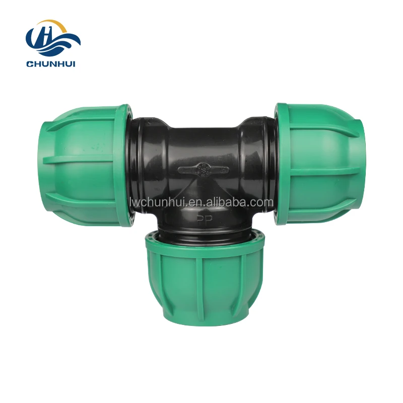 High Pressure PP Compression Fittings for Drip Irrigation System Quality Micro Sprinklers for Water Quick Connect Coupling