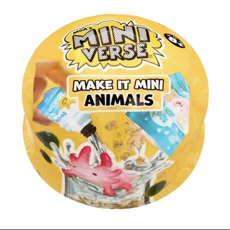 New Mga Miniverse Make It Mini Animals Series Blind Box Cute Mystery Box Play House Toy Decoration Children Toys Customized Gift