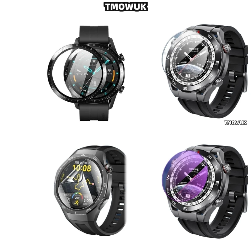 

HD Tempered Glass For Huawei WATCH GT2 GT3 GT4 GT5 Pro Cyber Ultimate 41 42 43 46mm 9H Anti - Scratch Screen Protector