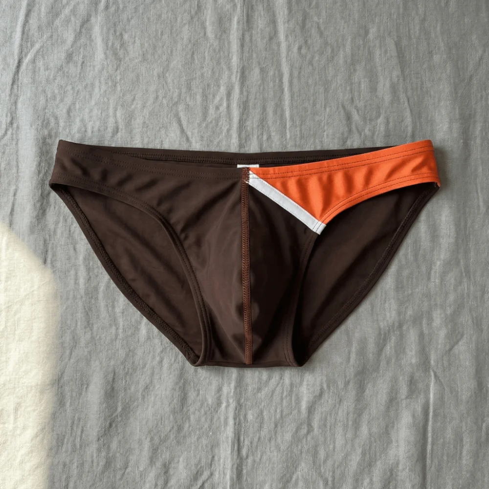 

Мужские тонкие трусы-брифы с низкой посадкой, дышащие, с Т-образной спинкой