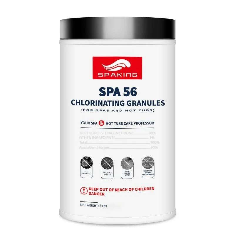 3 LB Chlorinating Granules for Swimming Pools & Spas, Fast-Dissolving Pool Water Treatment, Easy-to-Use Formula