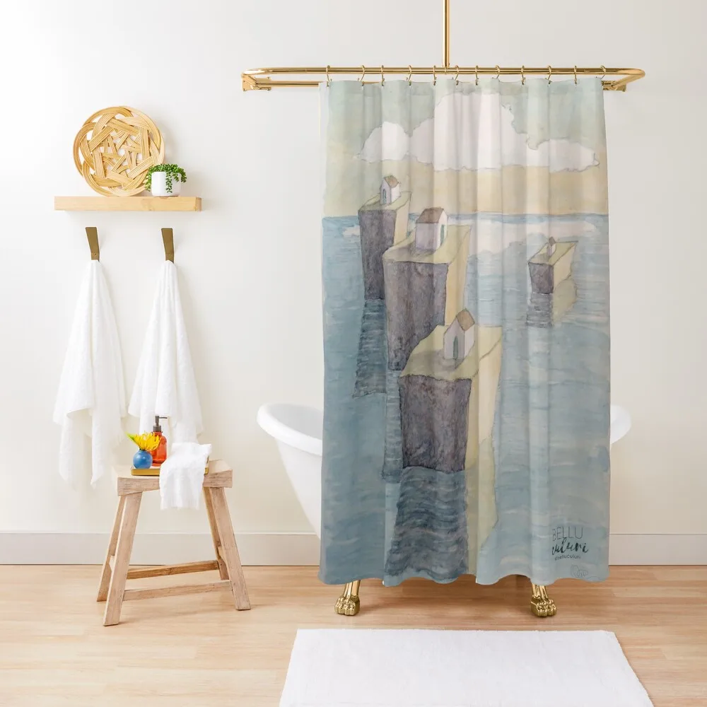

Far from home | Quarantine Watercolours Shower Curtain Anime Bathroom Cover Bathroom And Shower Funny Shower Curtain
