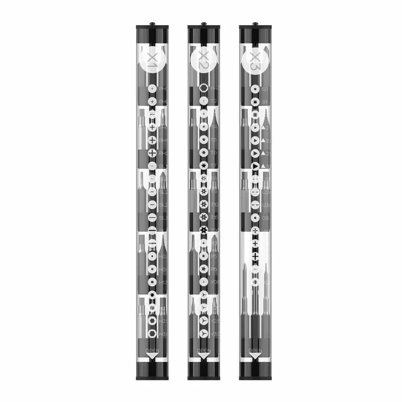 Adapted for Wowstick 1F + electric screwdriver batch head wowstick 1p + 4mm cutter head X1X2X3 batch head group