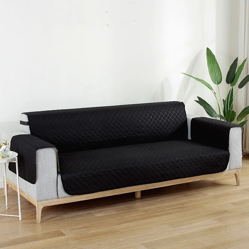 Neue Vier Saison Universal Sofa Abdeckung Komfortable Micro Elastische Stoff Ultraschall Haustier Sofa Pad Haushalt Integrierte Sofa Abdeckung