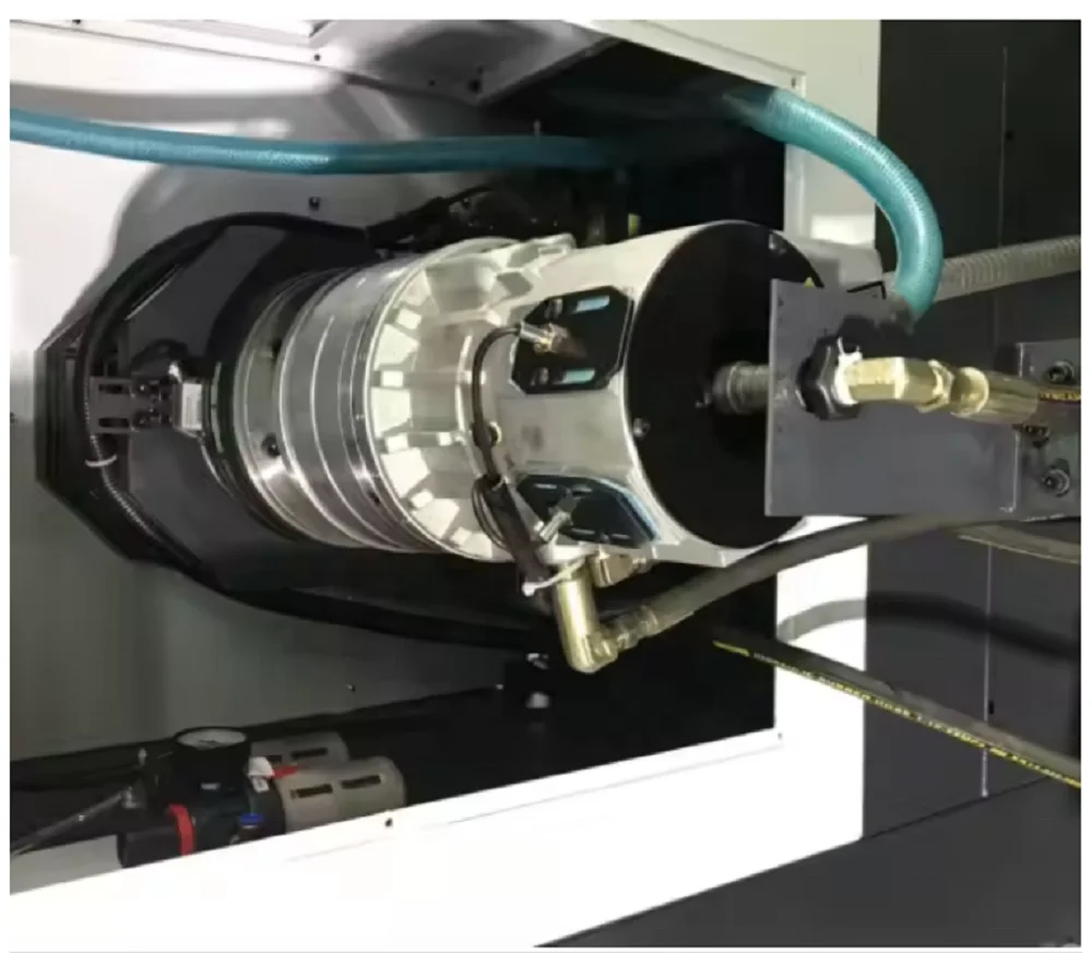 K400/1000 مخرطة CNC اقتصادية صب متكامل للسرير والقدم مغزل مستقل عالي الدقة بسعر جيد في الصين