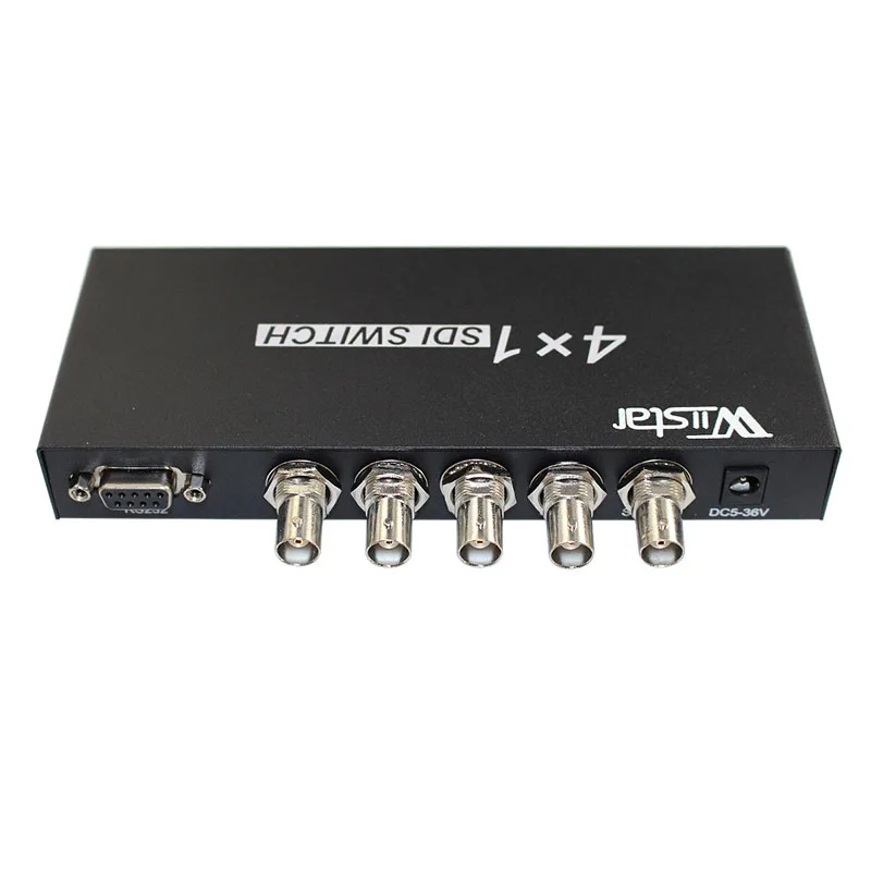 Imagem -05 - Wiistar-receptor de Sinal Sdi 4x1 Canais Sinal Sdi para Suporte para Canal de Sinal Sdi Full-hd Entrada e Saída de Sinal