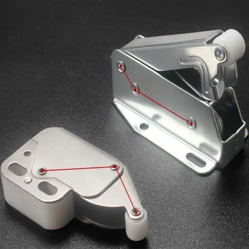 581E Upgraded Push Catch Latches Cabinets Lock Automatic Spring Catch System Durable