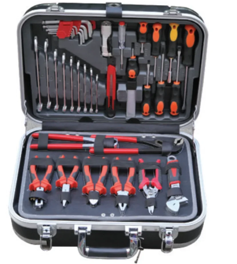 Professional 131PC Car Repair Tool Set Toolbox with Home Improvement Tools Car Repair Tool Kit