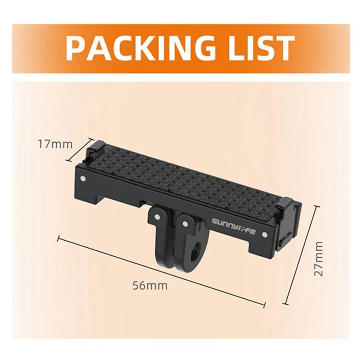 AT42 untuk Insta360GO3 GO 3S Adaptor Aksesori Rilis Cepat Kamera Jempol Pelat Ekspansi Pelat Rilis Cepat