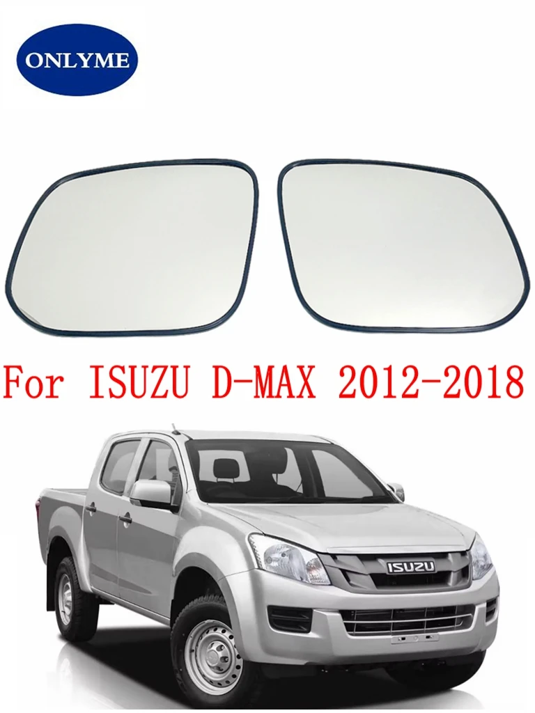 Car Pickup Heated Convex Heated Mirror glass For ISUZU DMAX D-MAX DMAX 2012 2013 2014 2015 2016 2017 2018