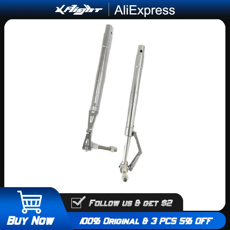 

Metal Shock Absorbing Landing Gear 115mm 125mm 135mm 145mm 175mm 185mm for RC Airplane Helicopter Drone FPV Model Aircraft Parts