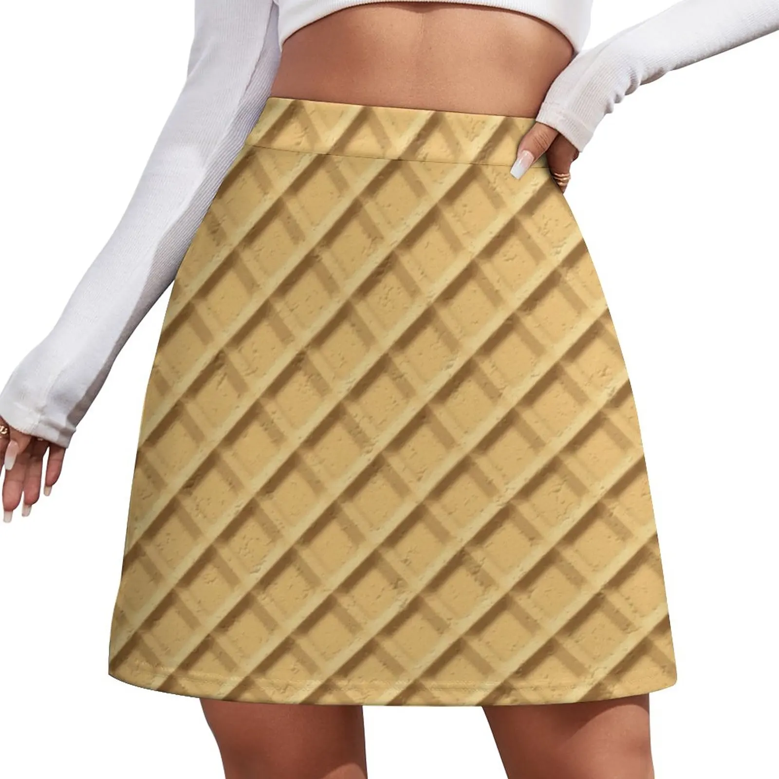 

Ice Cream Cone Mini Skirt Summer dress short skirts for women elegant social women's skirts