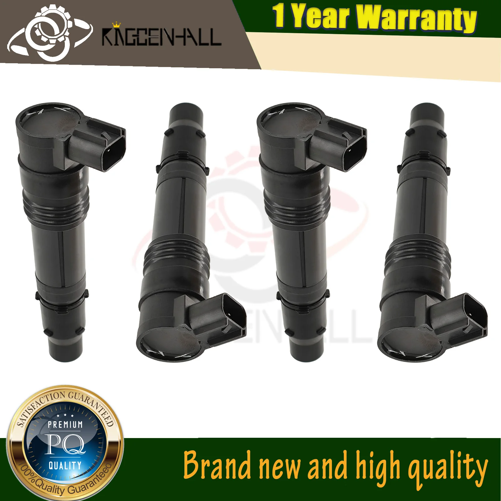 

129700-3630 0 242 040 009 Atomobile Parts 4pcs Ignition Coil Compatible with Kawasaki Ninja ZX12R Z1000 Z750S ER-6N Versys 650