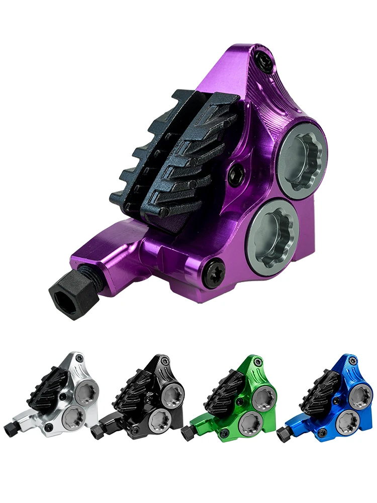 AliExpress ZRACE XG4 Road Hydraulic Brake Caliper Flat Mount Four-piston Caliper, Ice Technology Brake Pads, CNC lightweight
