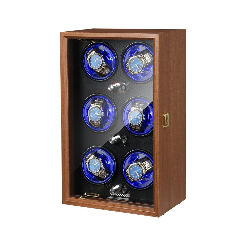 

Mechanical watch automatic watch shaker, six-gauge watch box, household storage
